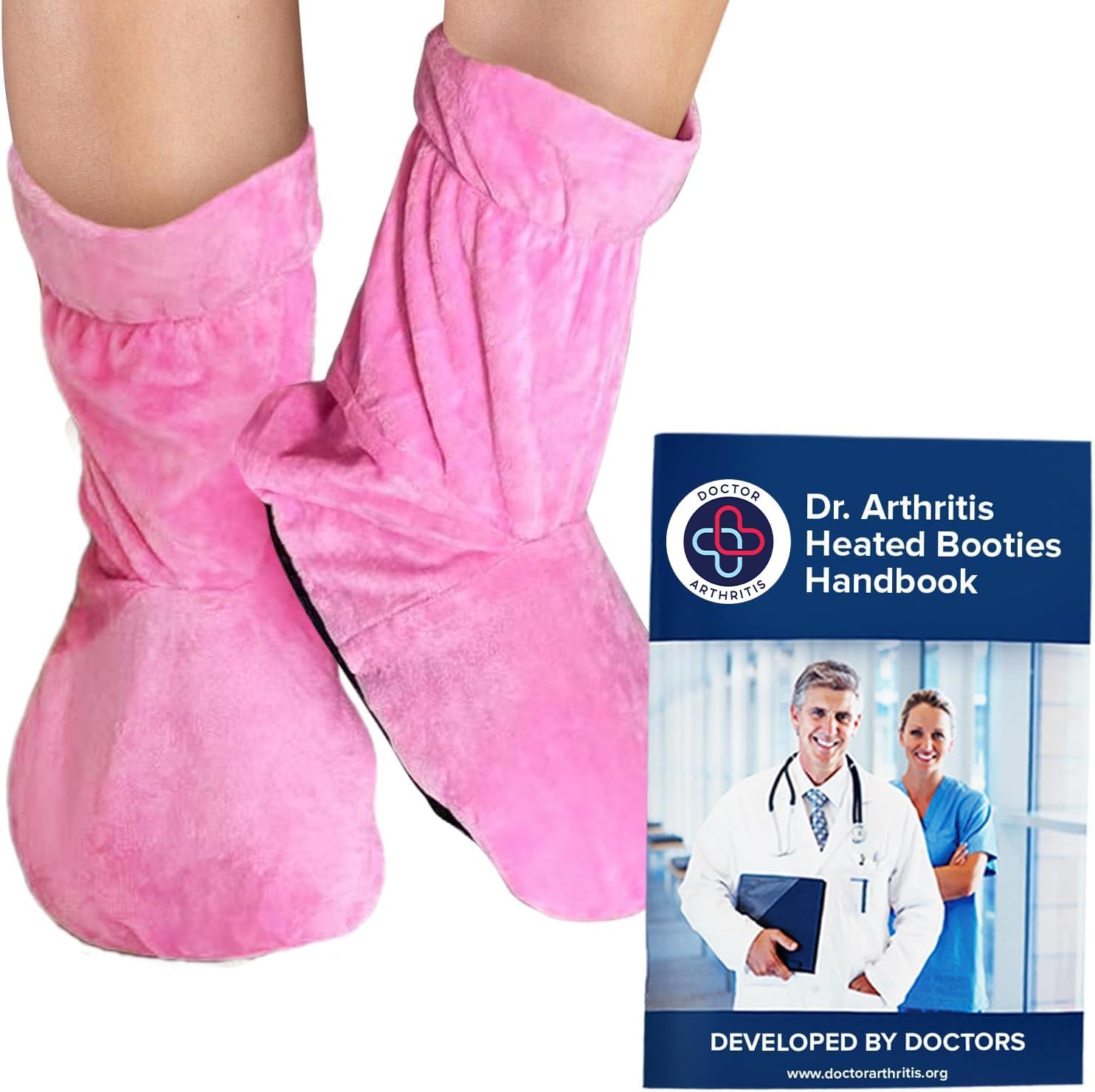 Doctor Developed Heated Booties Foot Warmers for Women Men