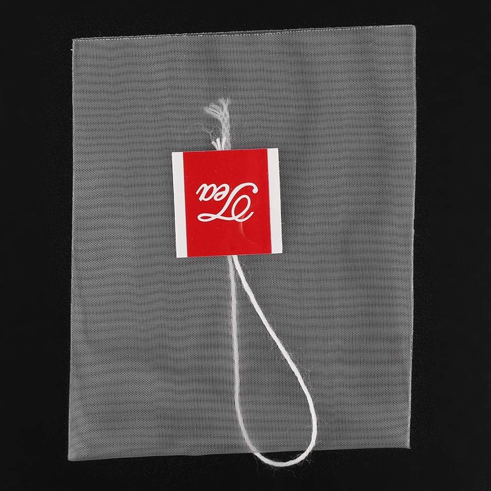 Tea Infuser Bag, Disposable Drawstring Tea infusers Loose Leaf Tea Filter Bags, for Loose Time Savi ng Tea Herbs Spice Bags for Brew Tea Cold Brew Coffee