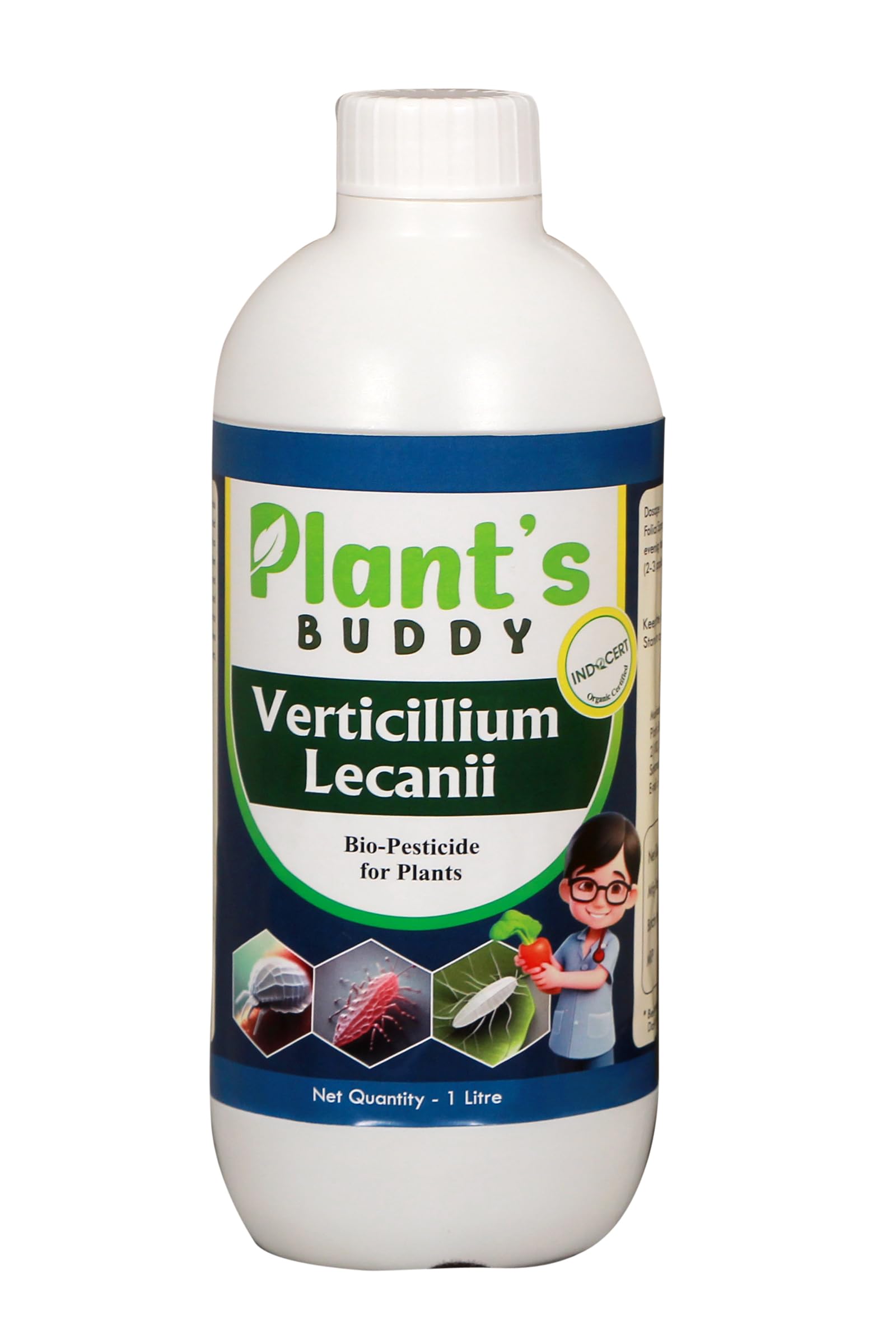 PLANTS BUDDY - Verticillium Lecanii Liquid (2 * 10^9 CFU/ml) - Effective Against Sucking Pests - Bio-Insecticide for All Indoor and Outdoor Plants - 1 Litre (B0CTCRR4Y5) Amazon Price History, Amazon Price Tracker