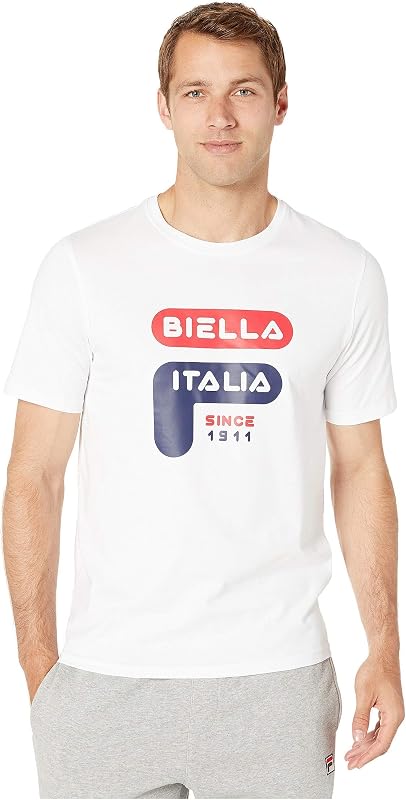 remera Biella 1911 blanco l hombre