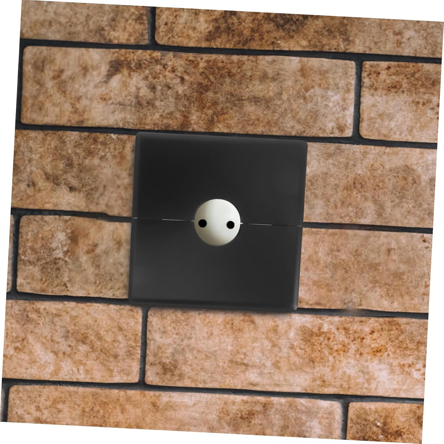 2pcs Square Wall Split Flange Cover Durable Wall-mounted Plumbing Escutcheon Plate with Hole for Cables and Pipes Home Office and Commercial Spaces