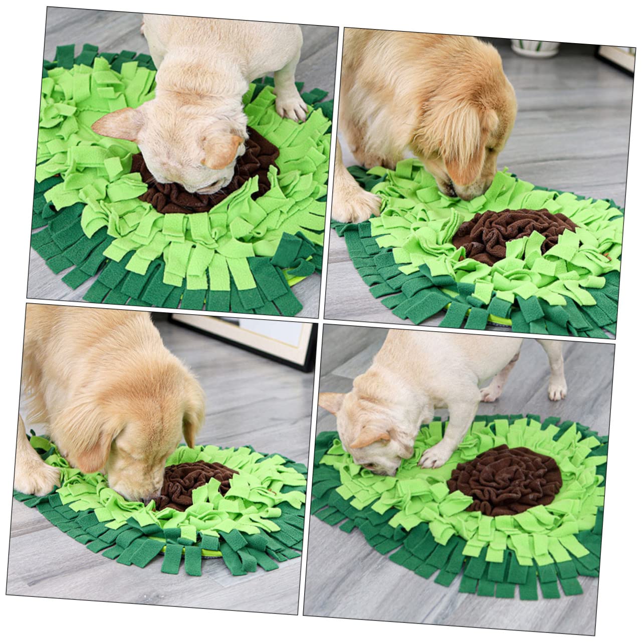 Alfombra de Entrenamiento para Perros Tapete de Alimentación Lenta Verde