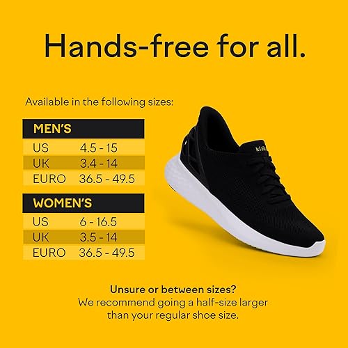 Miniatura 4 de Kizik Athens Comfortable Breathable Knit Slip On Sneakers - Easy Slip-Ons Walking Shoes for Men, Women and Elderly Stylish, Convenient and