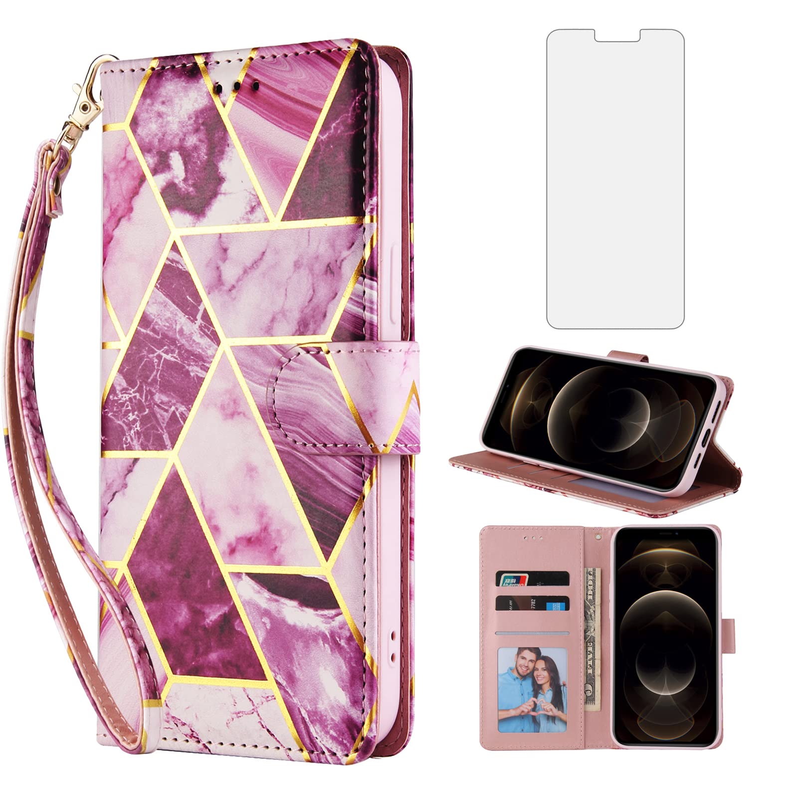 Accessoires de téléphone iPhone 12 Pro avec support de cartes - 8