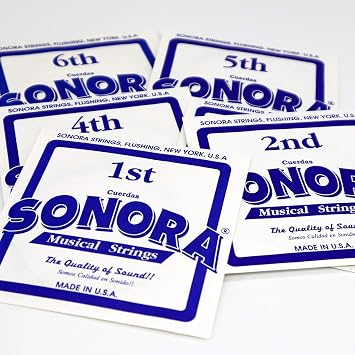 Sonora Strings - Requinto Black Nylon Strings (SN42) - 1 Set