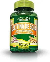 Lecitina de Soja - 60 Cápsulas, New Labs Vita''