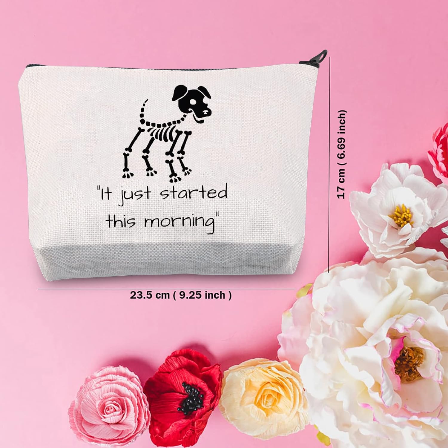 TSOTMO Veterinarian Gift Veterinary Zipper Pouch Makeup Bag Gift Vet Appreciation Gift Thank Gift Vet Tech Gift Rescuing Animal Gift (started) - Image 2