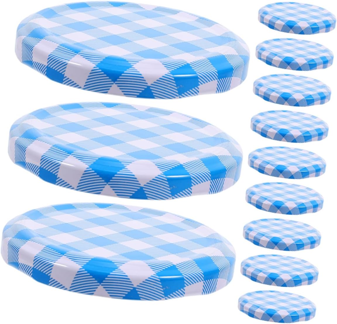 50Pcs Canning Lids Jar Lids for Wide and Regular Mouth Jars with Leak proof Airtight Seal Rust Proof Split, Regular Mason Food Grade, Canning Food DIY