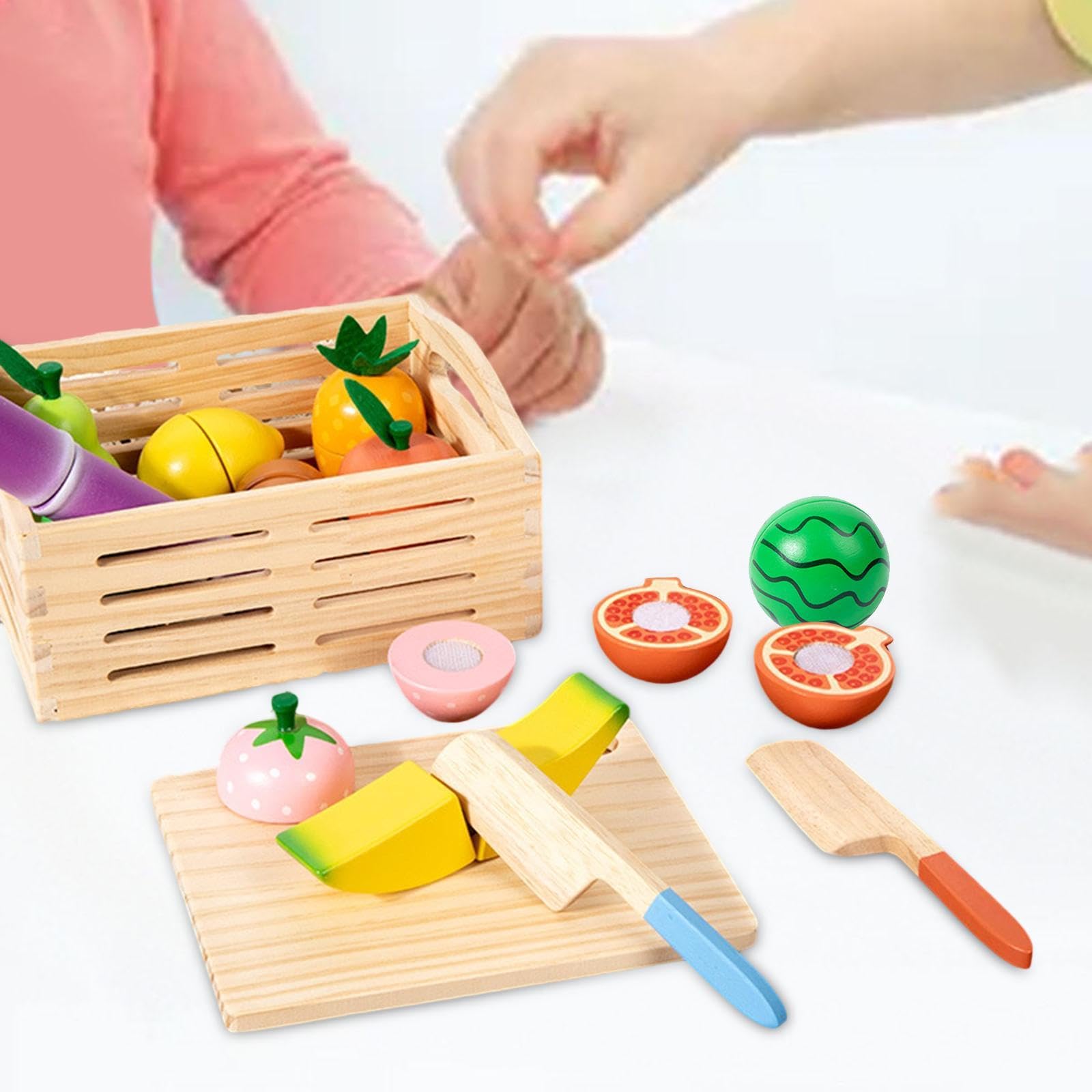 Taglia Frutta In Legno Giocattolo Educativo