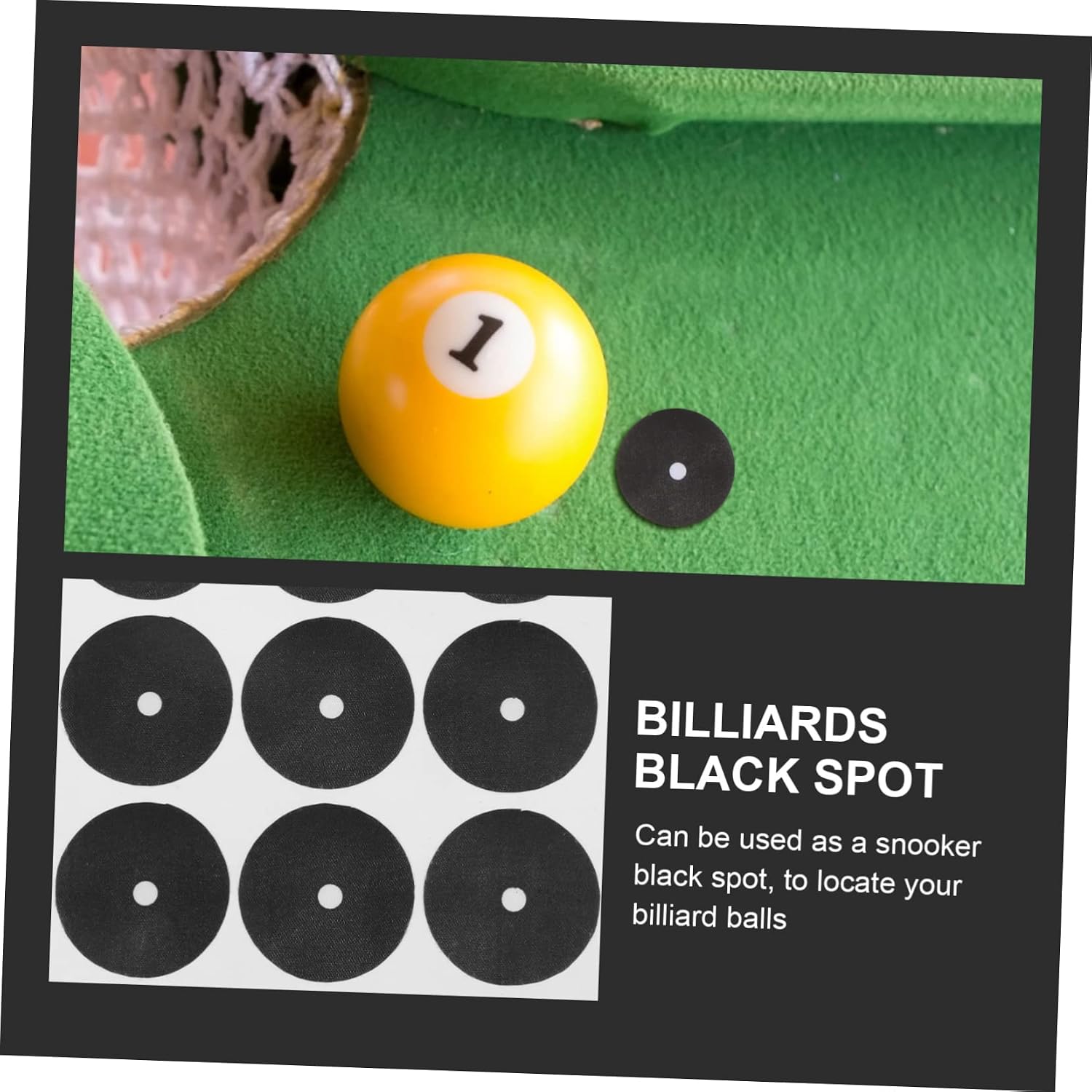 Billiard Billiard Black Spot Pool Cue Case Holder Pool Table Accessories Liner Snooker Table Stickers