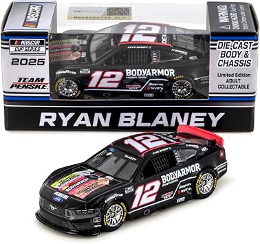 Ryan Blaney 2025 BA Black ARC Diecast Car 164 Scale