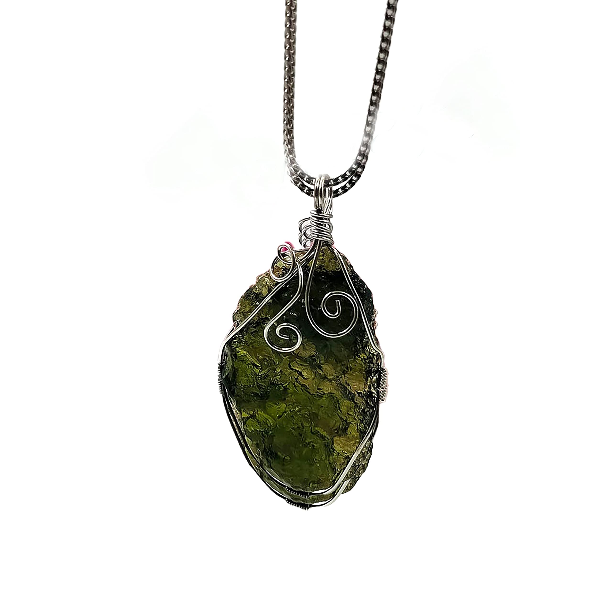 Windy999 Moldavite Necklace, Moldavite Crystal, Moldavite Ring, Moldavite  Stone, Moldavite Bracelet, Moldavite Crystal Necklace, Real Moldavite