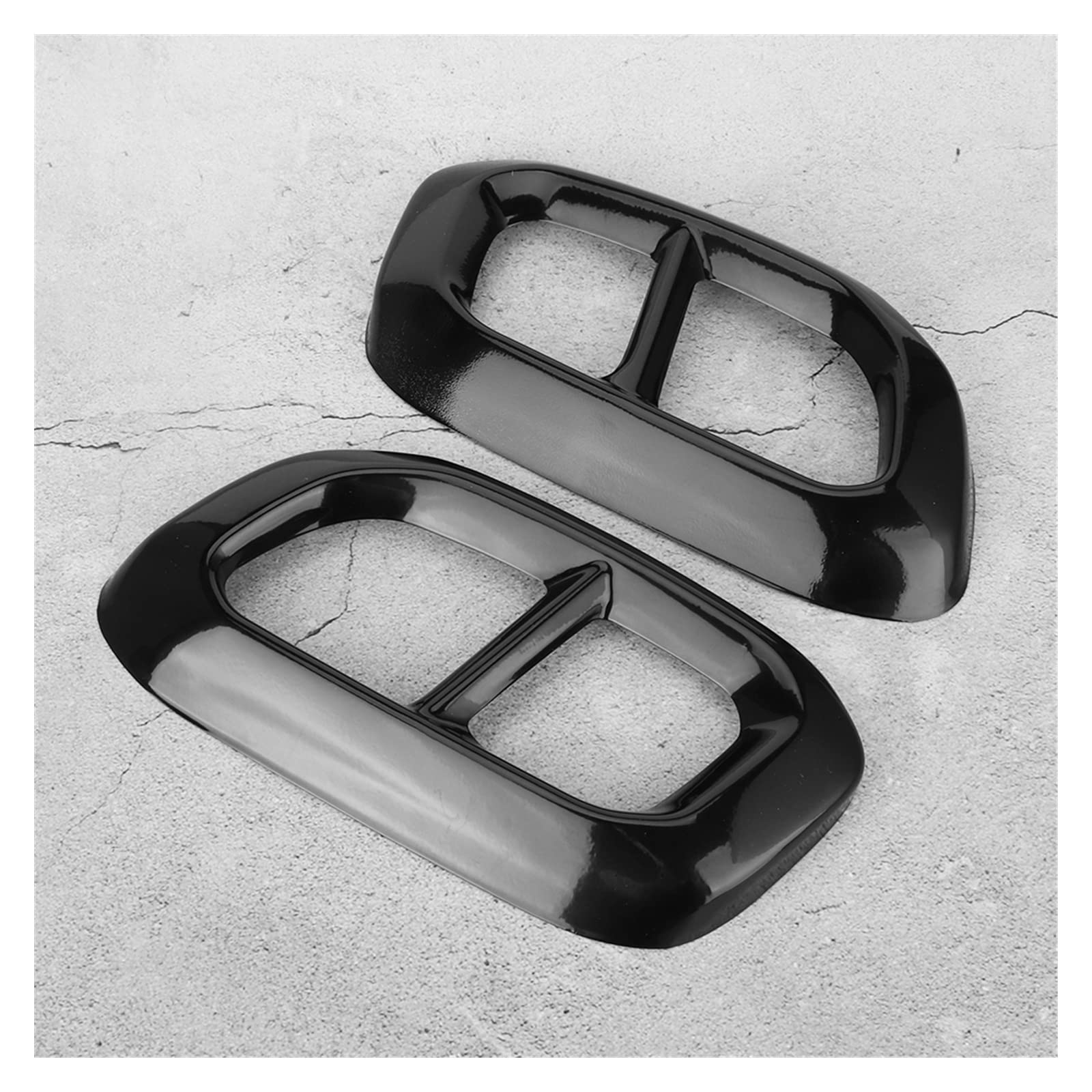 Silenciador Escape Silenciador Escape Acero Inoxidable 2Uds Marco Cubierta Embellecedor Tubo Punta Trasera Apto para Mercedes para Benz GLC GLE GLS W167 X253 X167 2020 Escape Sonido Turbo