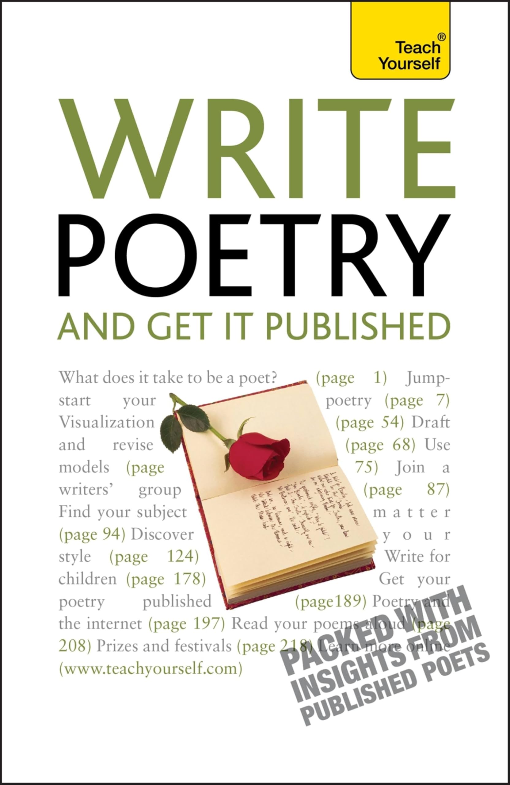 Write Poetry - And Get It Published; Teach Yourself