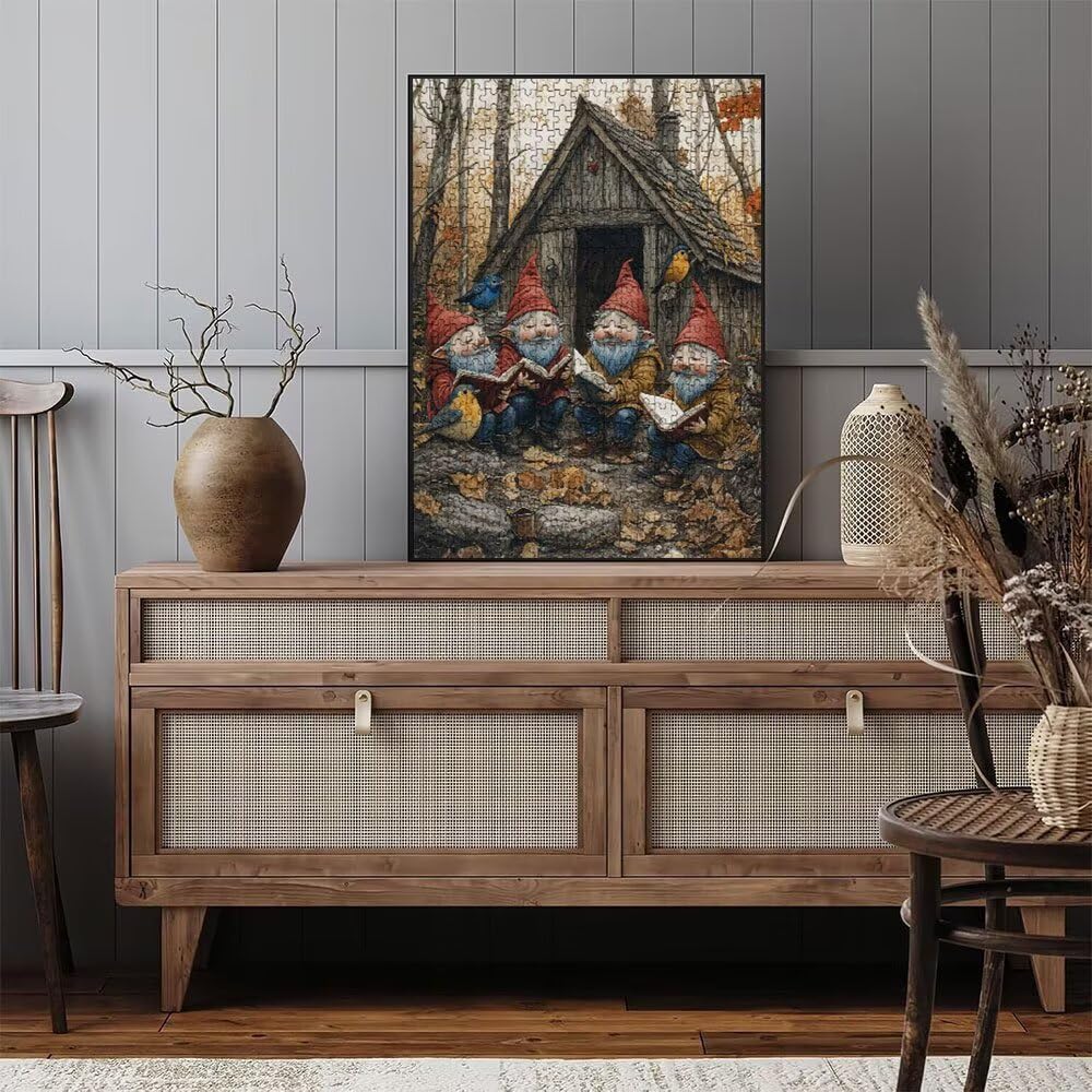 Puzzle 3000 Pezzi, Persone Della Casa 3D Puzzle per Adulti Impegnativo, Educa Puzzles Artistico, Divertente E Stimolante Puzzles Decorativo per La Famiglia, Regalo e Decorazione Pareti DX0YL6-724