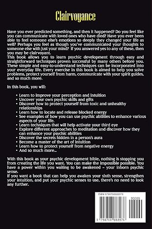 Clairvoyance: The Ultimate Psychic Development Guide to Extrasensory Perception and Intuition