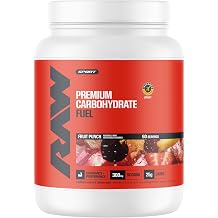 RAW Fuel, Premium Endurance Supplement Powder, Fruit Punch 60 Servings