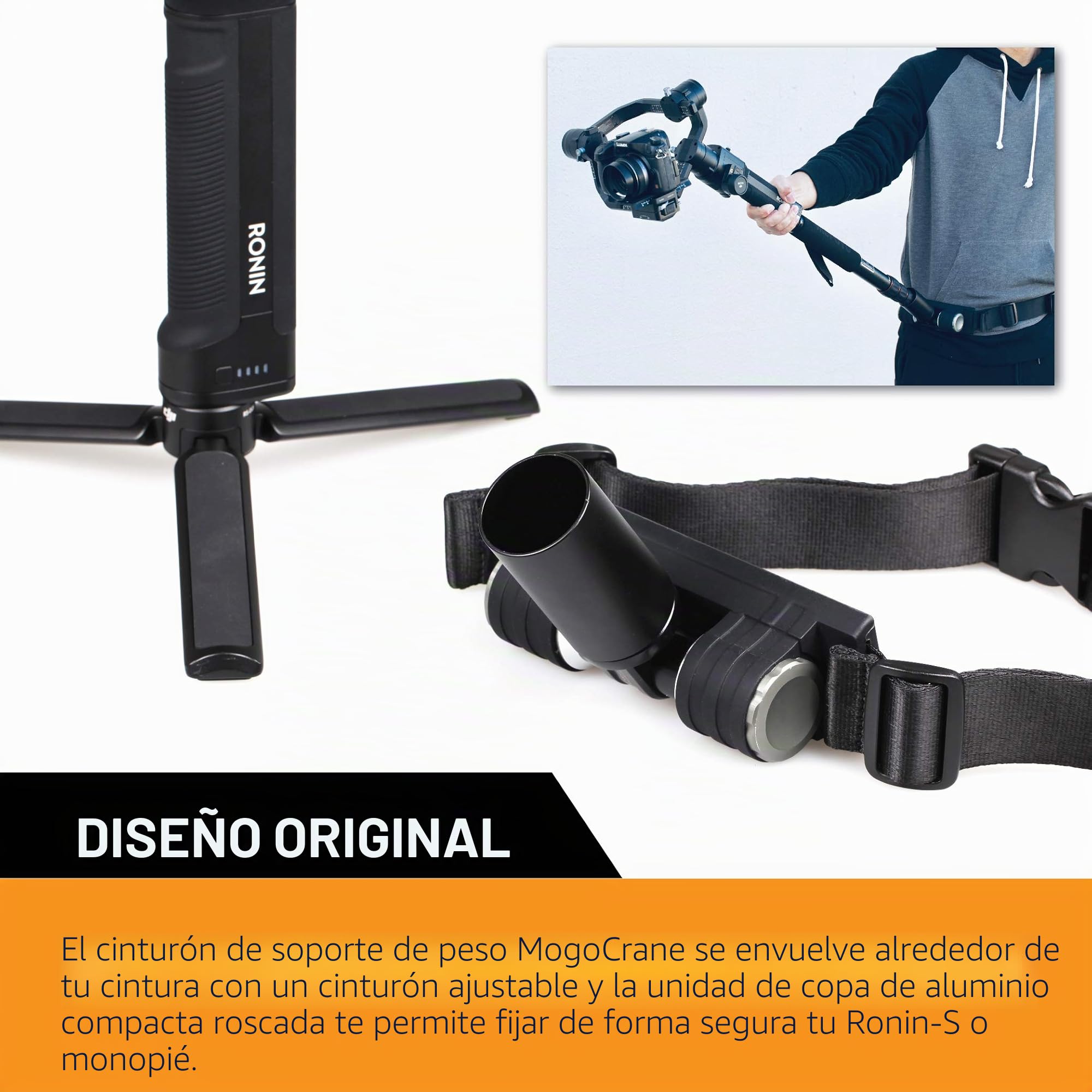 Carry Speed - Cinturón de Soporte Mogocrane para Equipos de vídeo