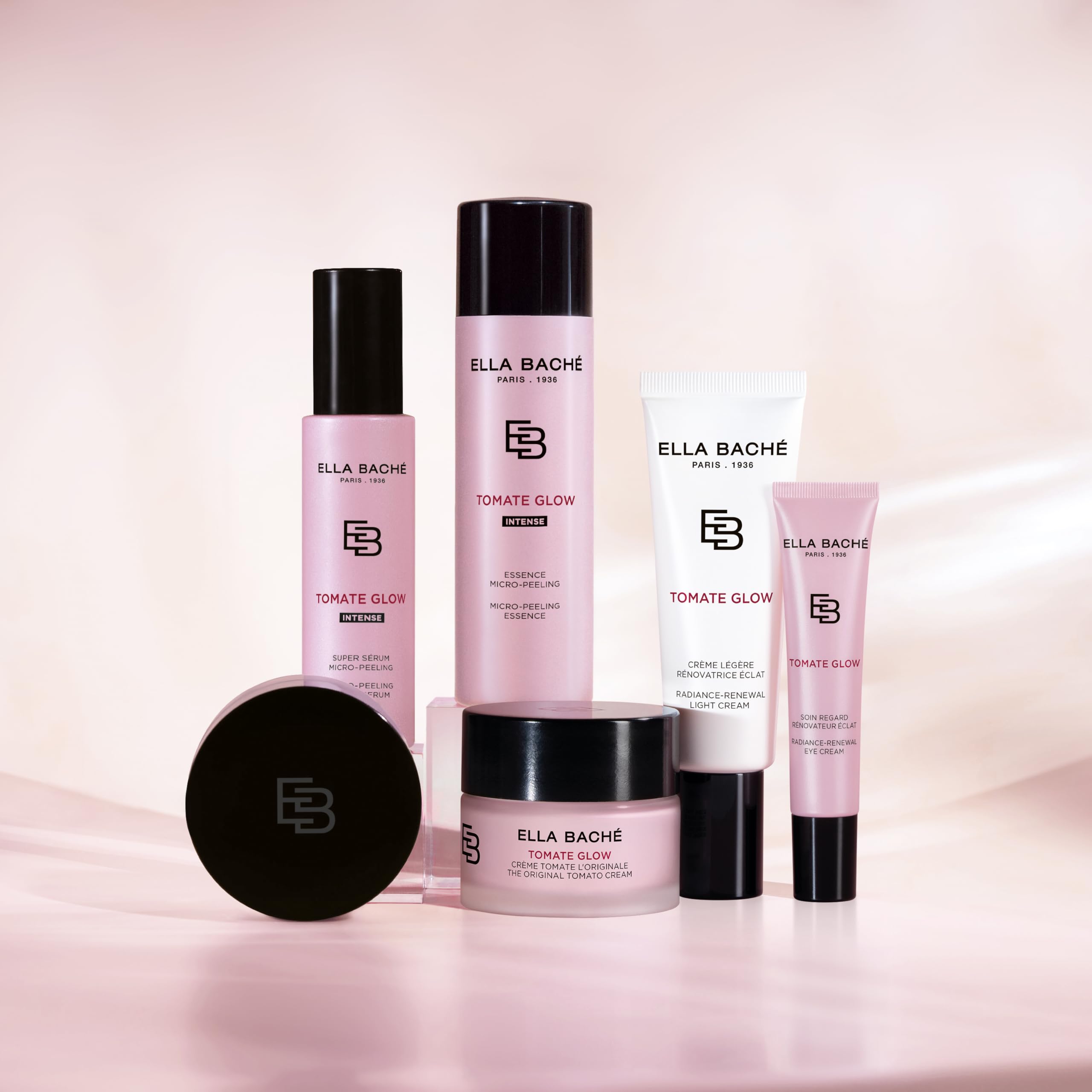 Ella Baché Tomate Glow Mikro-Peeling Nachtpflege 50 ml - Glättende SOS-Nachtcreme für strahlende, regenerierte Haut - Gesichtscreme mit Antioxidantien & AHA Trio