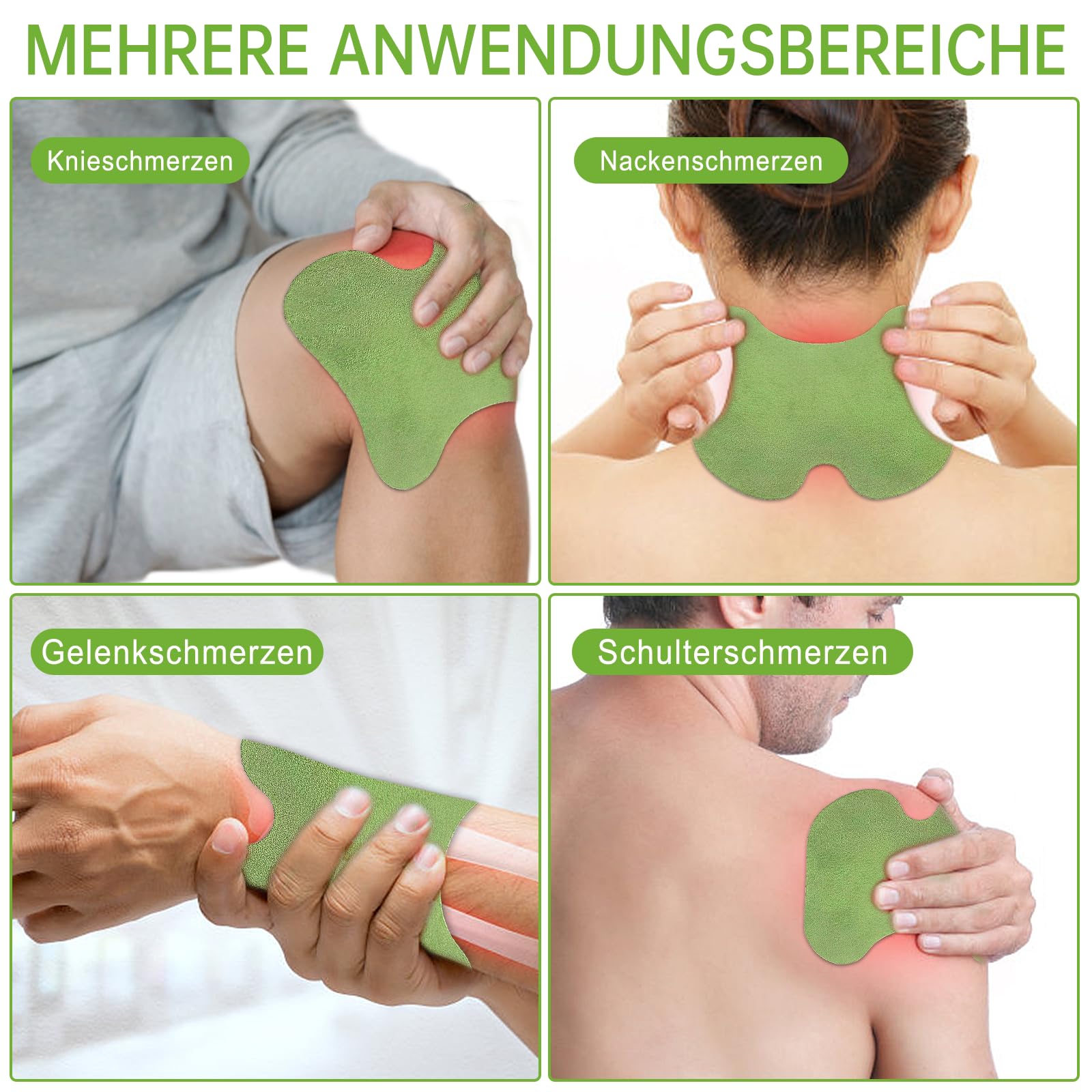60 Stück Schmerzlinderung Pflaster Knie,Kniepflaster Gegen Arthrose,Pain Relief Patch Knie,Pflaster Knie,Schmerzpflaster Knie,Pain Relief Patch,Schmerzpflaster for Knee,Back,Muscle Soreness