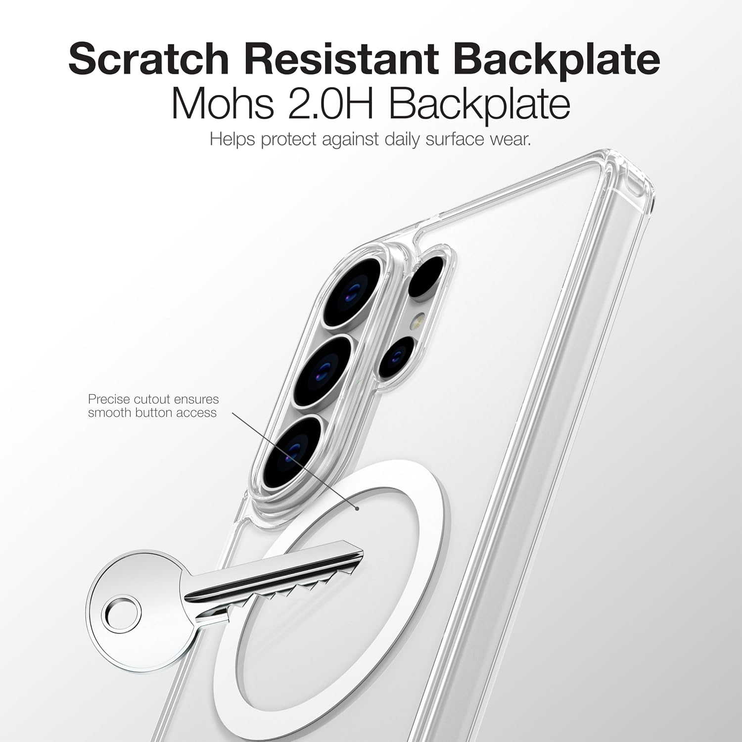 AMAZINGthing for Galaxy S26 Ultra [Minimal Grip Ring Set] Case with Magnetic Ring Stand, Designed for MagSafe, 12FT Drop Proof with X-Cushion PRO 7, Anti Yellowing, Mohs 2.0H Scratch Resistant, Clear