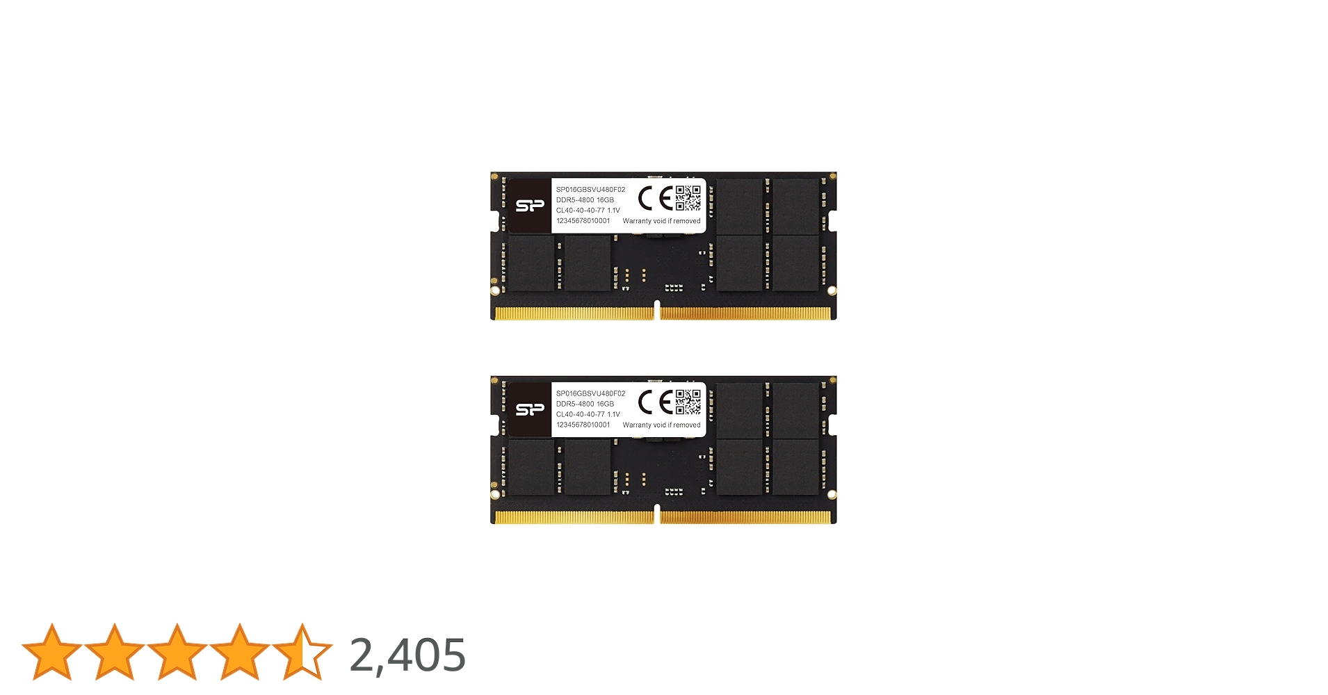 シリコンパワー DDR5 32GB (2x16GB) 4800MHz Silicon Power シリコンパワー DDR5 32GB(16GB×2) ノートパソコン用