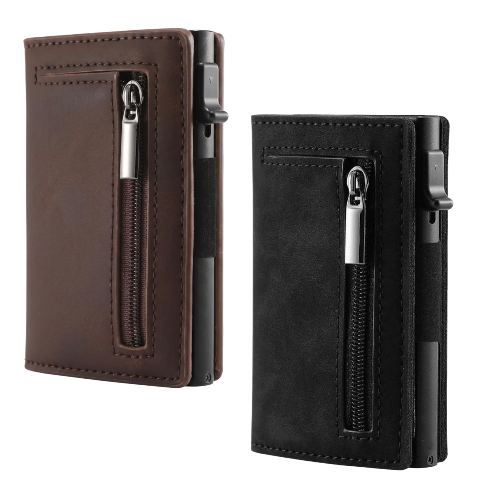 taller lorca cartera wallet 2.0, 2pcs cartera RFID compacta aluminio