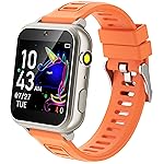 Cosjoype Kids Smart Watch Girls Gifts Age 5-12, 24 Puzzle Games HD Video Camera Music Player Storybook Pedometer HD Flashlight 12/24hr Touchscreen Kids Watch with Screen Protector