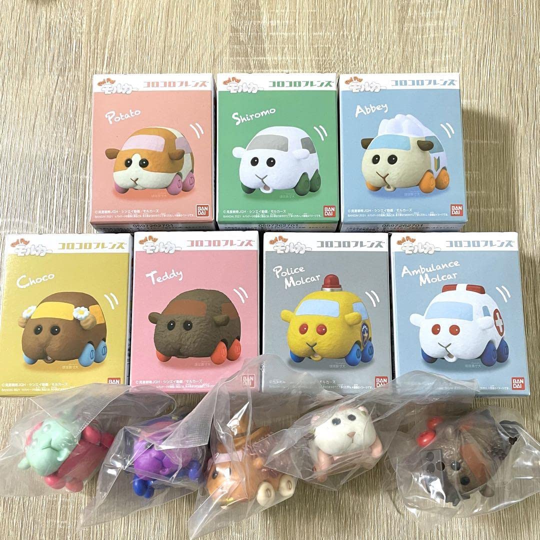 Amazon.co.jp: PUI PUI モルカー コロコロフレンズ 12個セット