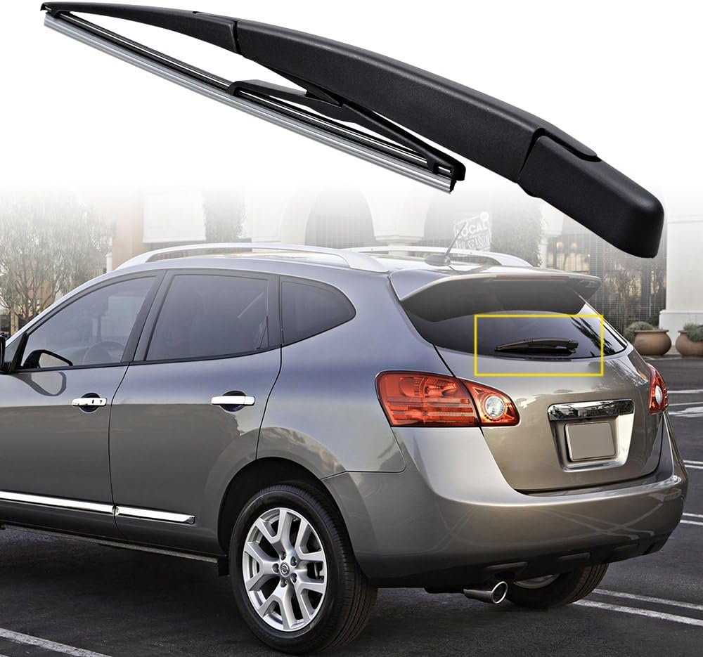 Rear Windshield Wiper Arm & Blade Kit For 2011-2017 Nissan JUKE