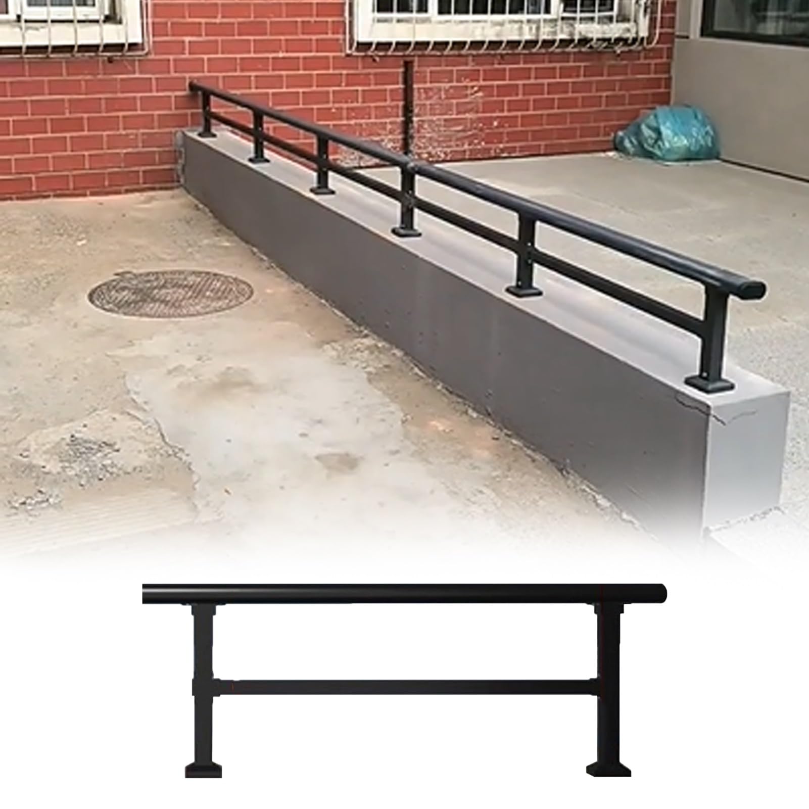 Minglez Lxh Fence Post Extenders For Increase Height, Anti Climb Fence Topper For Dogs/Cats, Balcony Railing Height Extension Kit For Patio/Deck/Backyard(90X35cm/35X14in)