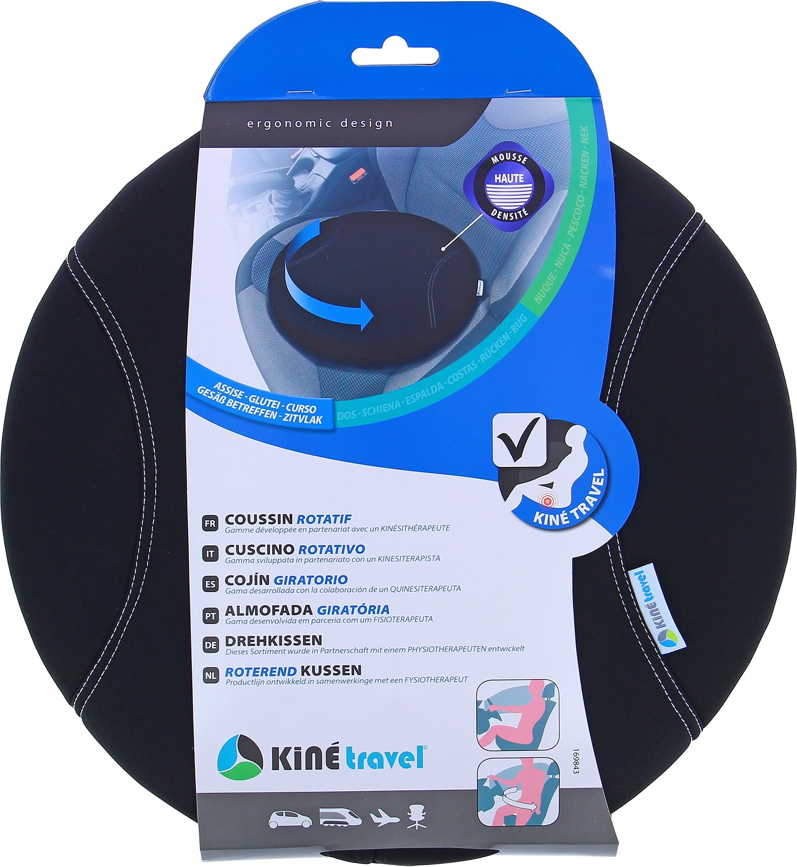 Kine Travel Cuscino rotante disco di trasbordo per auto