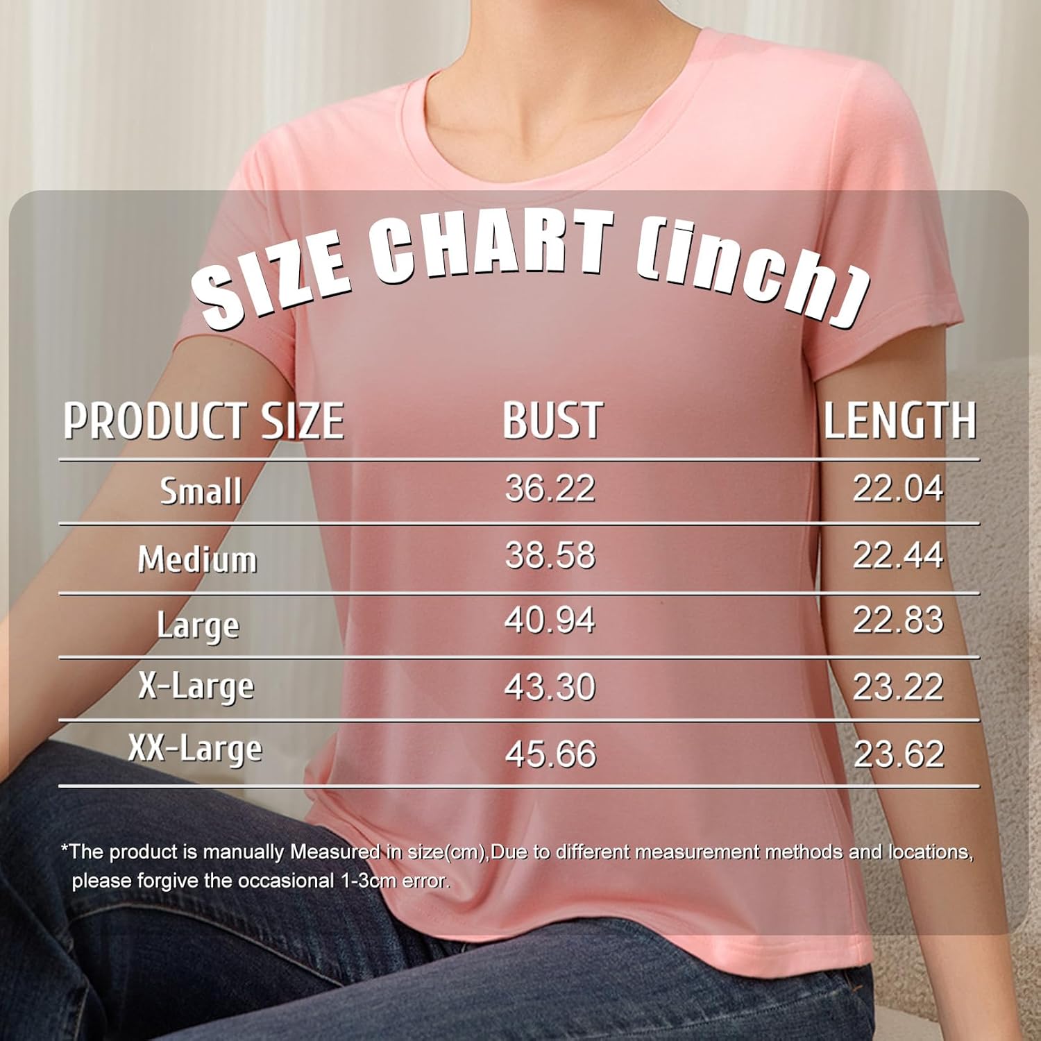 Short Sleeve T Shirts for Women Basic Tees Cropped Tshirts Casual Summer Tops Crewneck Plain Petite Tops - Image 6