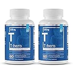 Essential Elements T-Hero - Daily Testosterone Support for Men - Promotes Vitality & Drive - with Ashwagandha, Shilajit, Boron, DIM - 60 Count - 30 Servings (2-Pack)