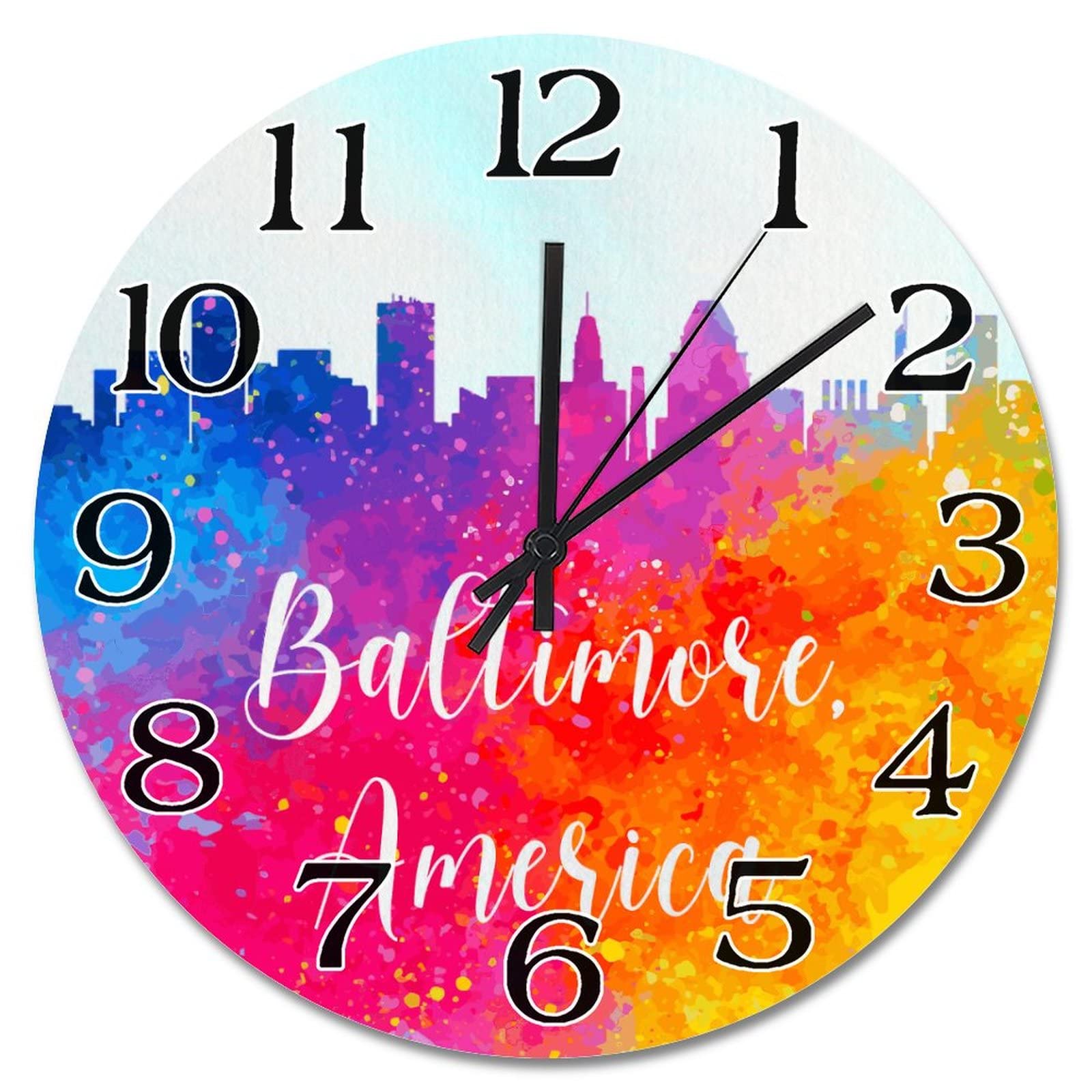 Horloge murale Baltimore 38,1 cm cadeau déco pour salon