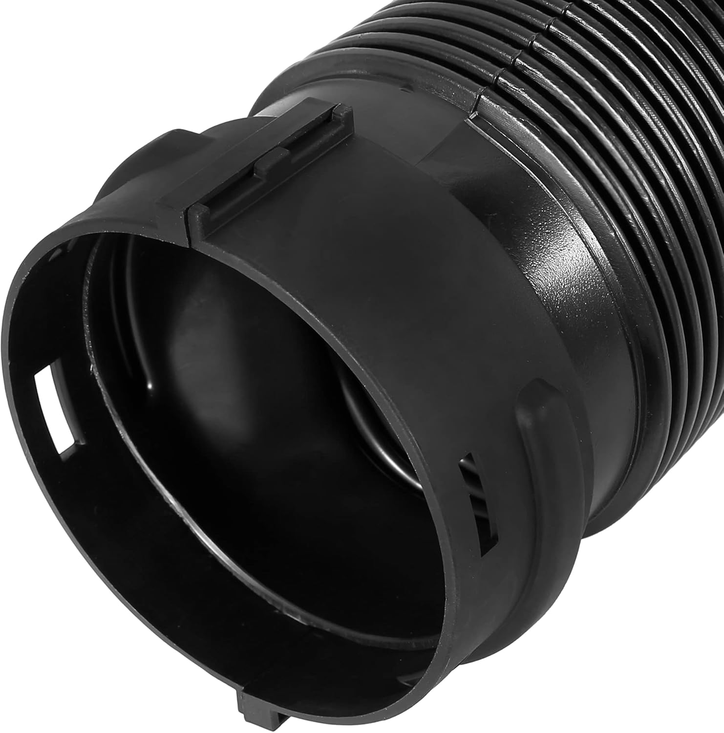 X AUTOHAUX Car Engine Air Intake Hose Air Filter Hose for BMW X6 X5 13717571344 13717624210