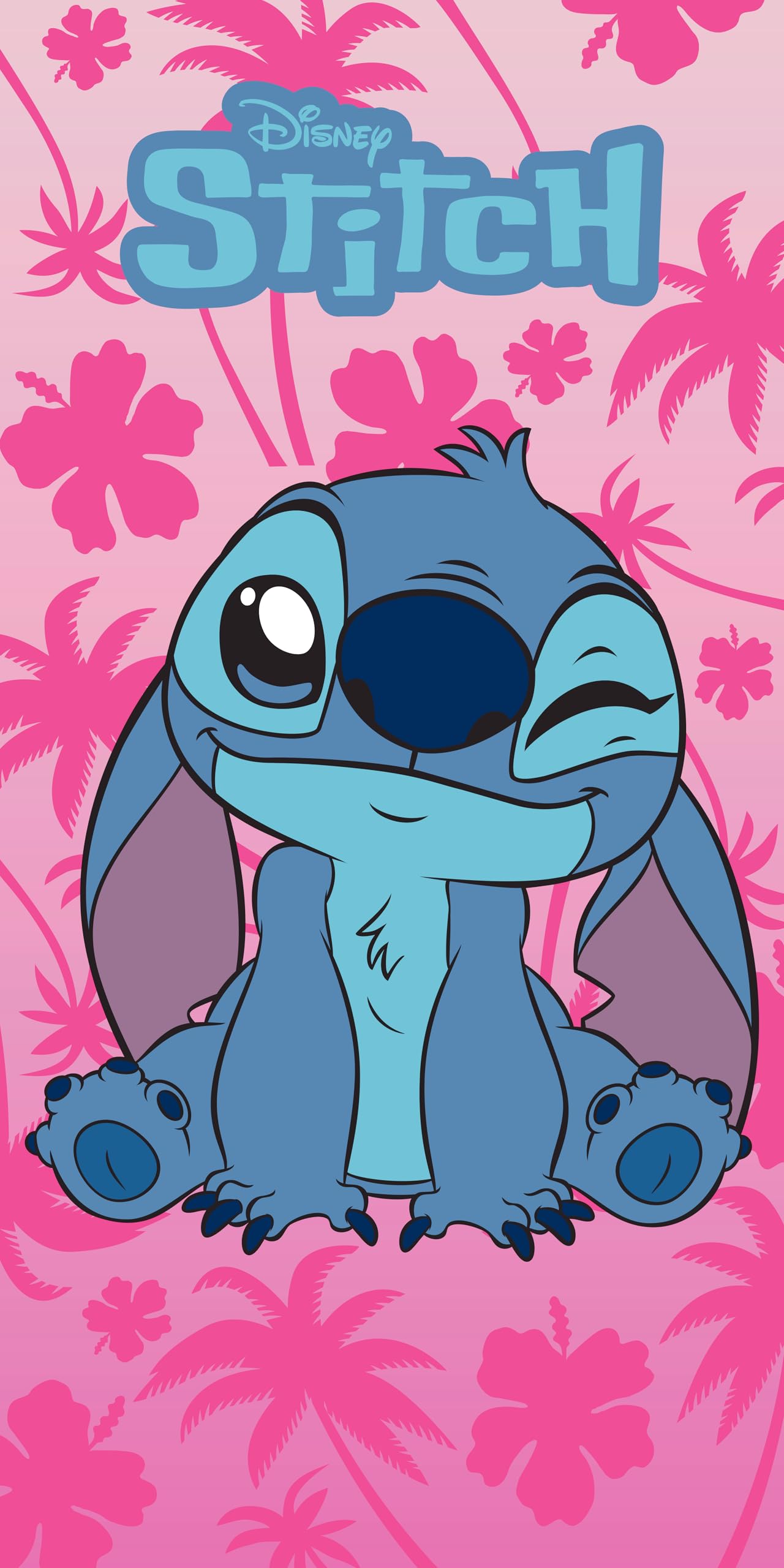 Disney Toalla de Playa Infantil Marvel 70x140 cm – Microfibra de Secado Rápido – Varios Diseños Oficiales Mickey, Minnie, Stitch, Frozen, Avengers y Spider-Man (Stitch 14189)