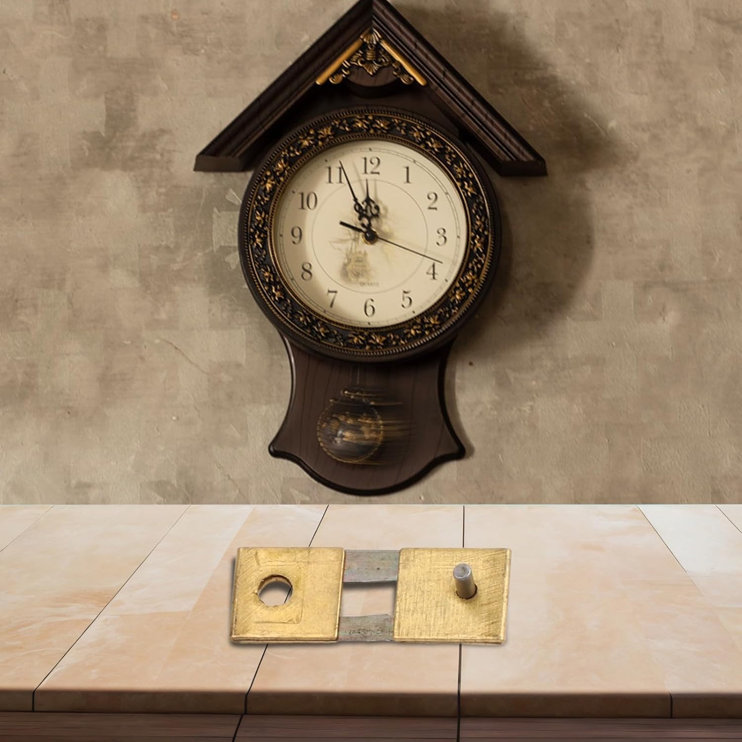 Metal Clock Pendulum Suspension Spring Replacement for Leaf Antique Wall and Floor Clocks, Vintage Design for Home Décor Restoration, Easy Install(21 * 8mm double)