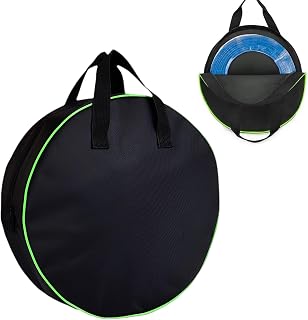 1 StüCk Ladekabel Tasche Elektroauto,40 X 13cm,Schwarz Mit GrüNem Schimmer