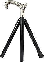 Vista 8 de Brass Nautical - Bastón de bastón de madera de madera fuerte y resistente