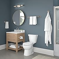 Vista 5 de Delta Faucet Stryke - Toallero de 24 pulgadas, bronce champán, accesorios de baño, 77624-CZ