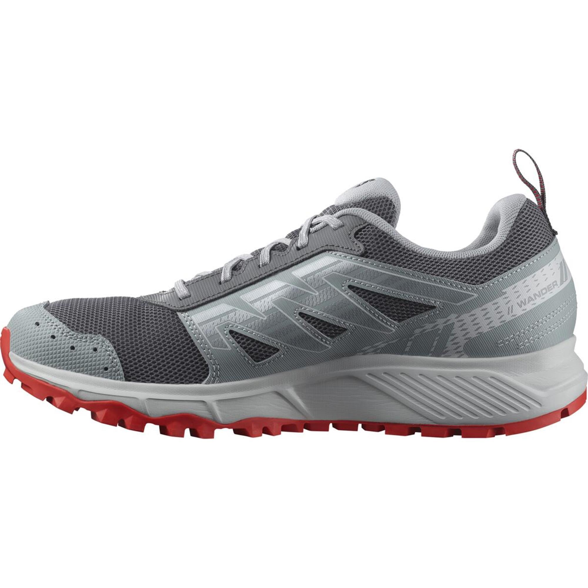 SALOMON Wander Zapatillas de Trail Running Senderismo para Hombre, A punto para el aire libre, Comodidad mullida, Sujeción del pie segura