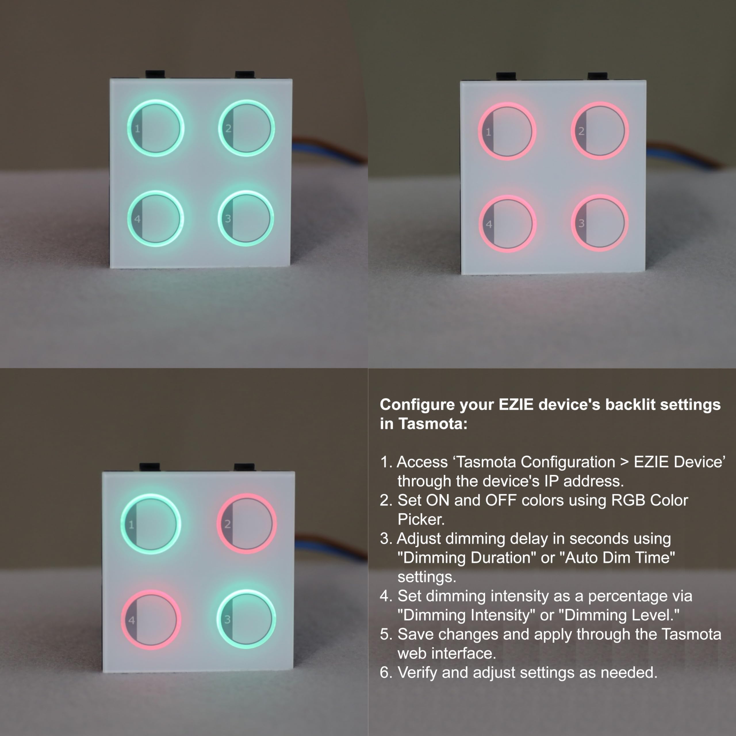 Esp Alexa Tasmota Skill Ezie Wi Fi Smart Home Automation Switch