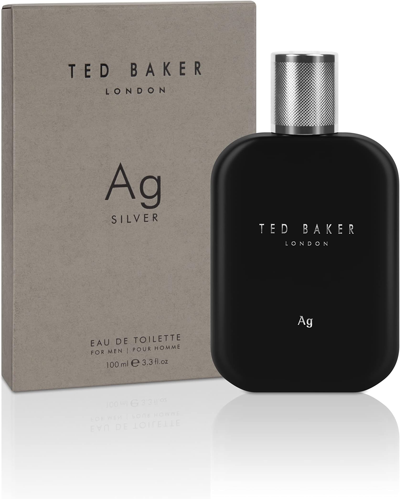 Tonic Ag, Silver by Ted Baker for Men - Eau de Toilette, 100 ml