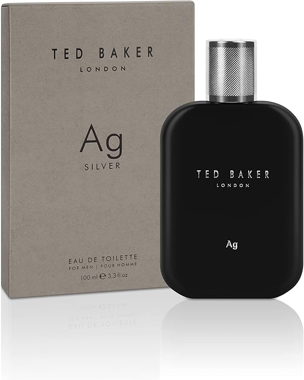Ted Baker Tonics Ag Silver EDT, Classic Masculine Aftershave, Fresh and