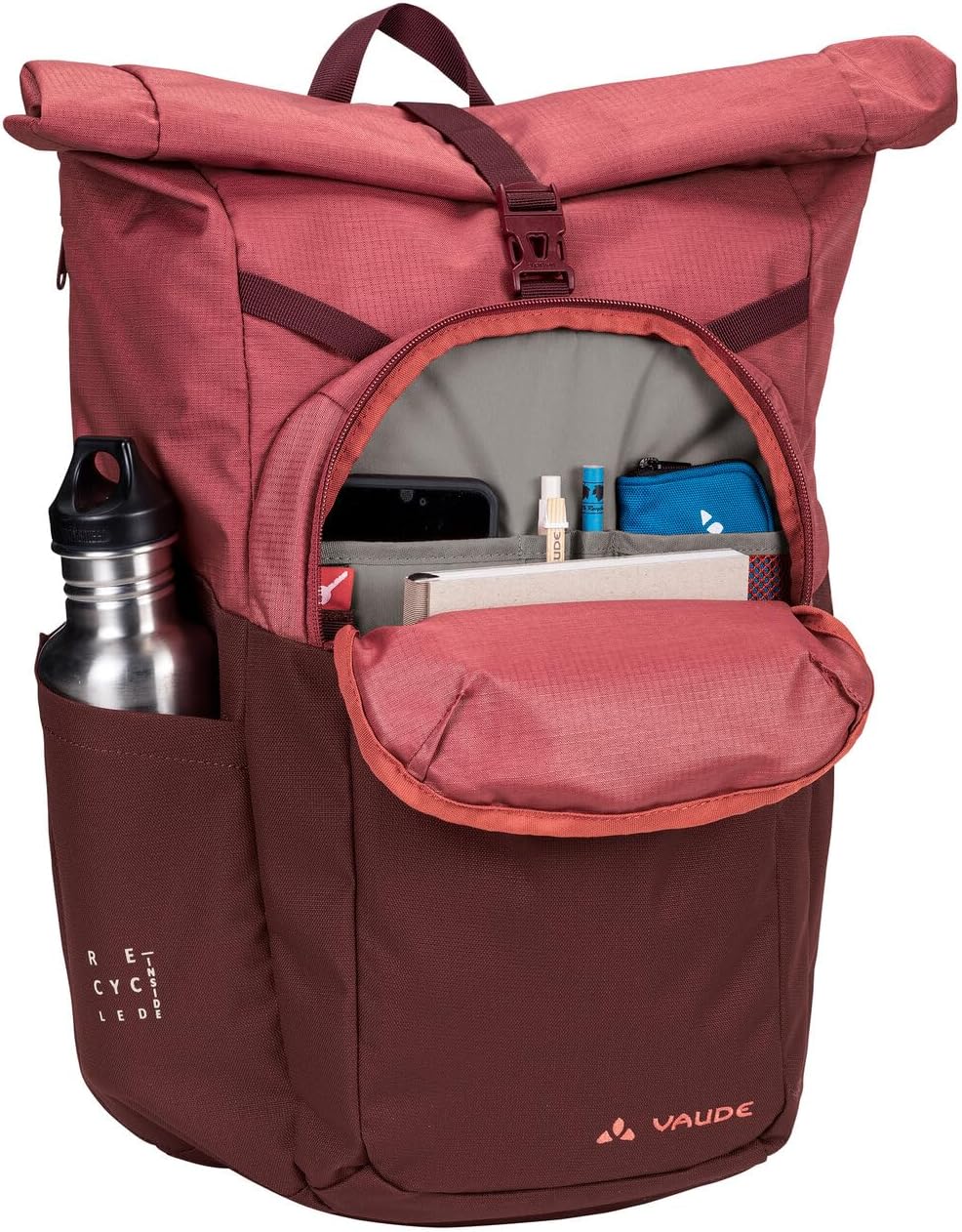 VAUDE Okab Ii Backpacks 20-29L, Dark Cherry, One Size