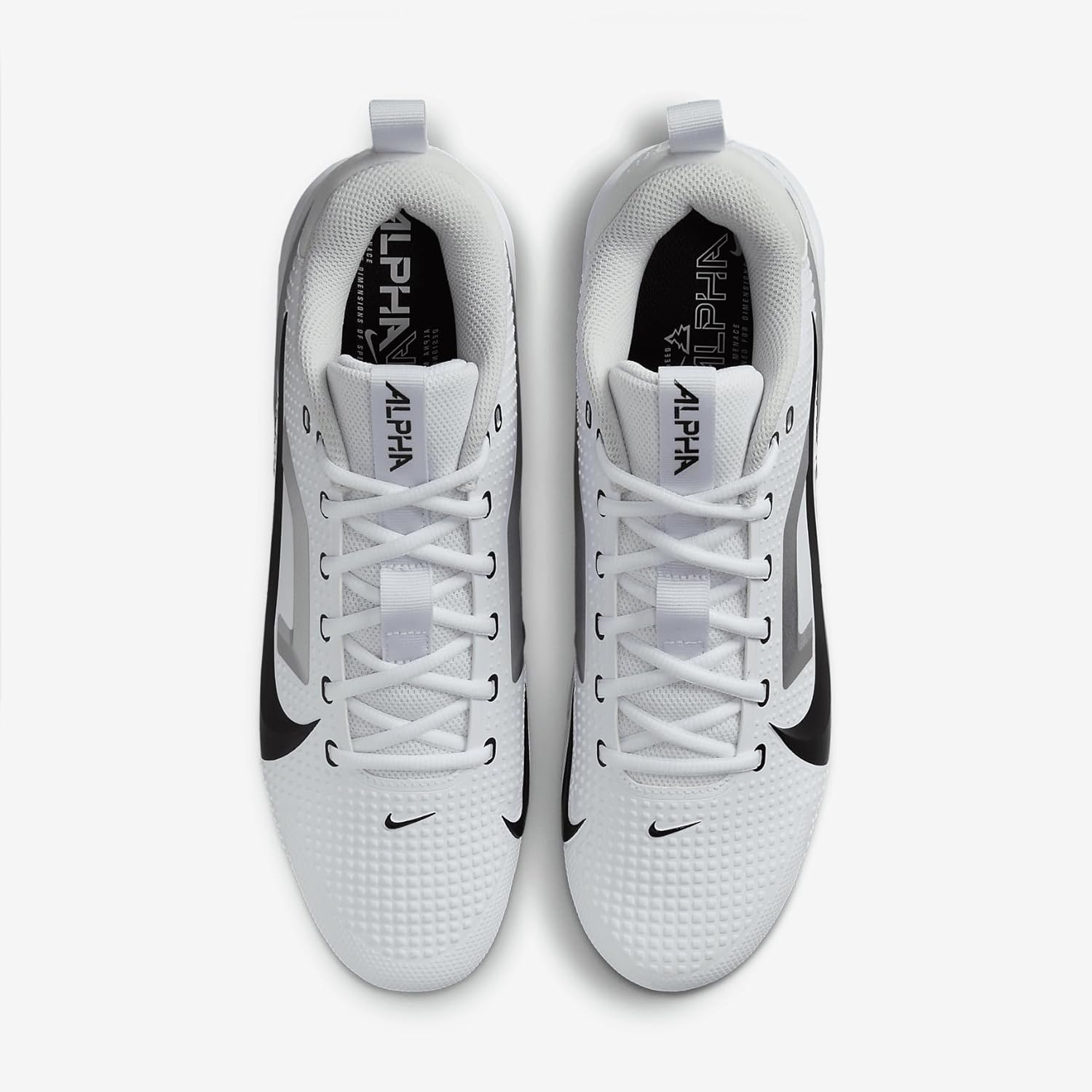 Nike Chuteira masculina Alpha Menace 4 Varsity, Branco, 41