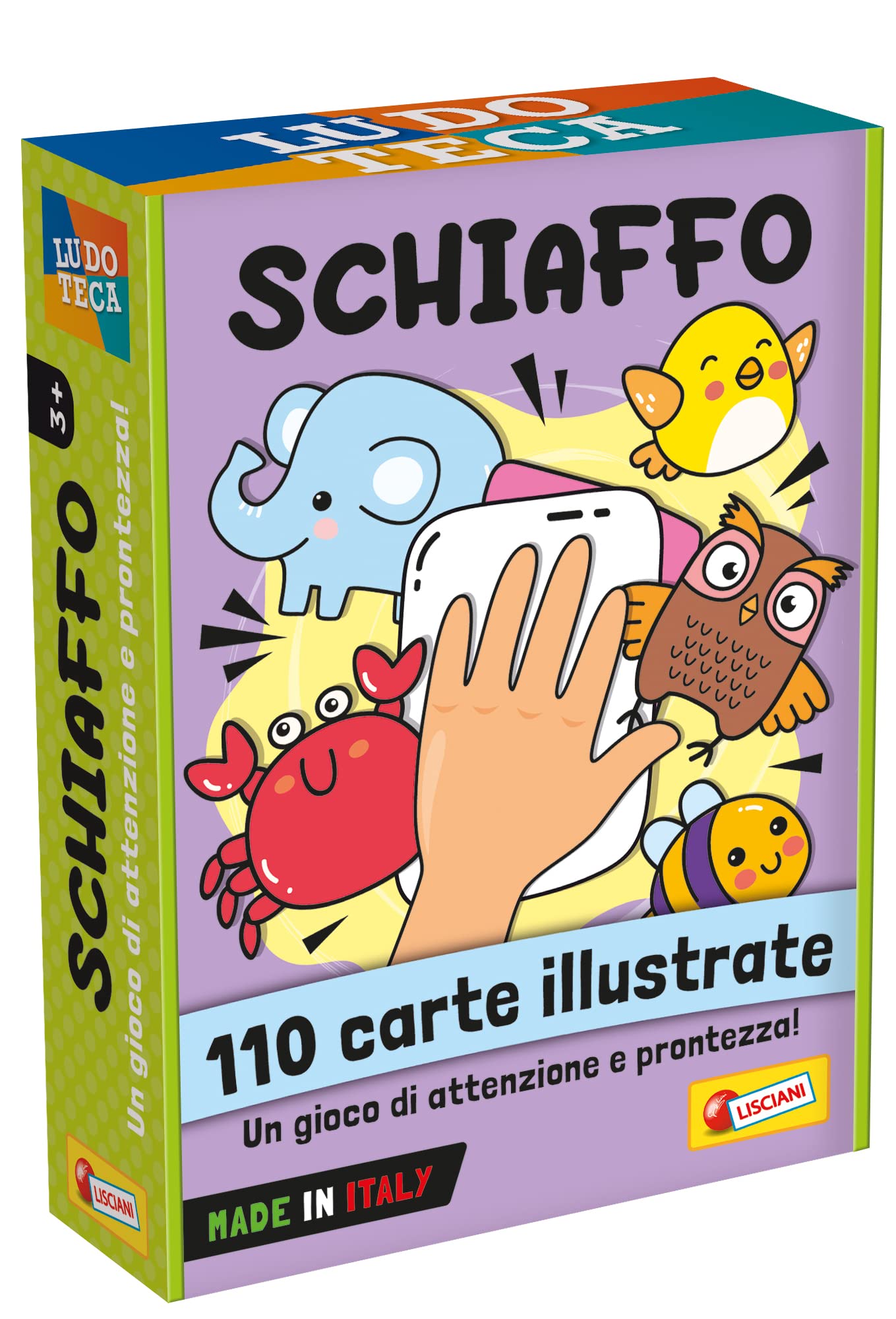 Liscianigiochi Children's Playing Cards Slap, Color, 96701