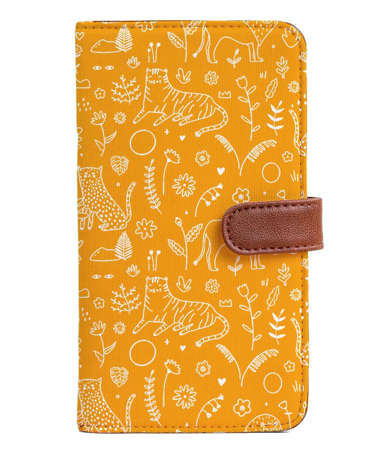 Ladies Wallet for Women | Vegan Leather Travel Passport Wallet | Bi-Fold Long Purse for Woman, Gift Items for Women, Passport Holder | Curious Bloom-image-17