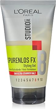 LOreal Paris Studio Line Traceless Fx Styling Gel 24H Ultra G l  Tutu    Kal nt  B rakmadan P r zs z Sa lar  in Mineral Zenginle tirilmi  Form l